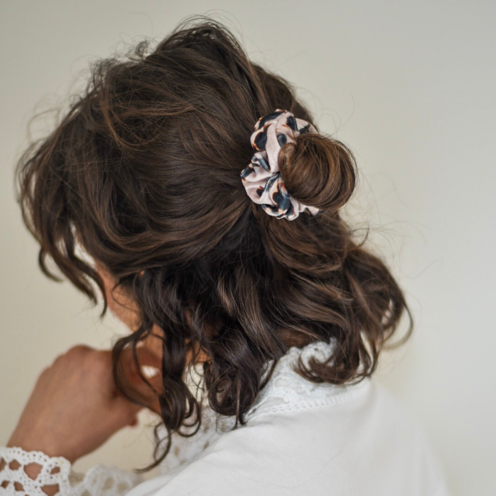 Ivory Tort Scrunchie