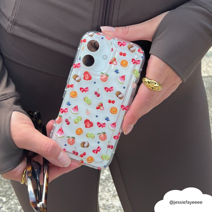 Clear Phone Case - Tutti Fruiti