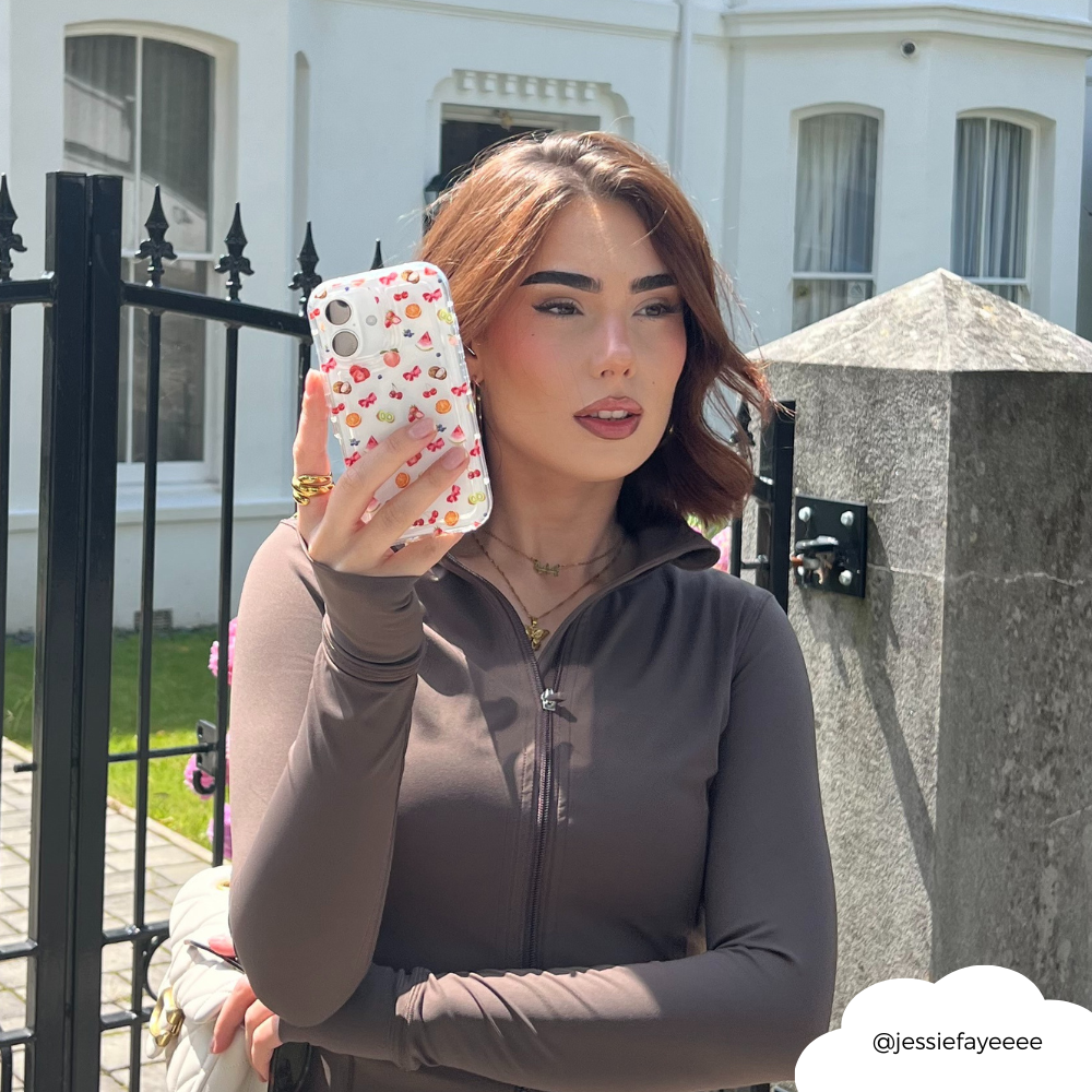 Clear Phone Case - Tutti Fruiti