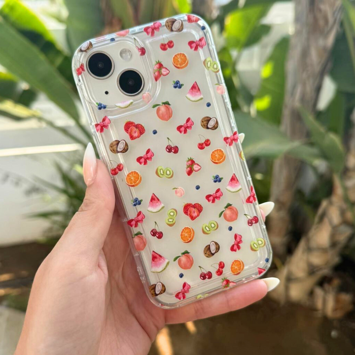 Clear Phone Case - Tutti Fruiti