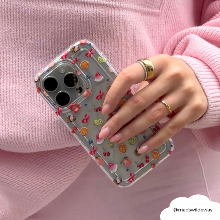 Clear Phone Case - Tutti Fruiti