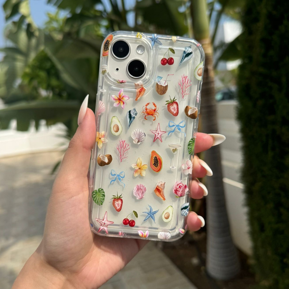 Clear Phone Case - Calypso Club
