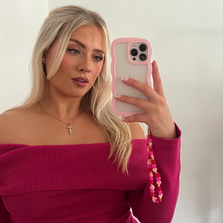 Curvy Phone Case - Pink