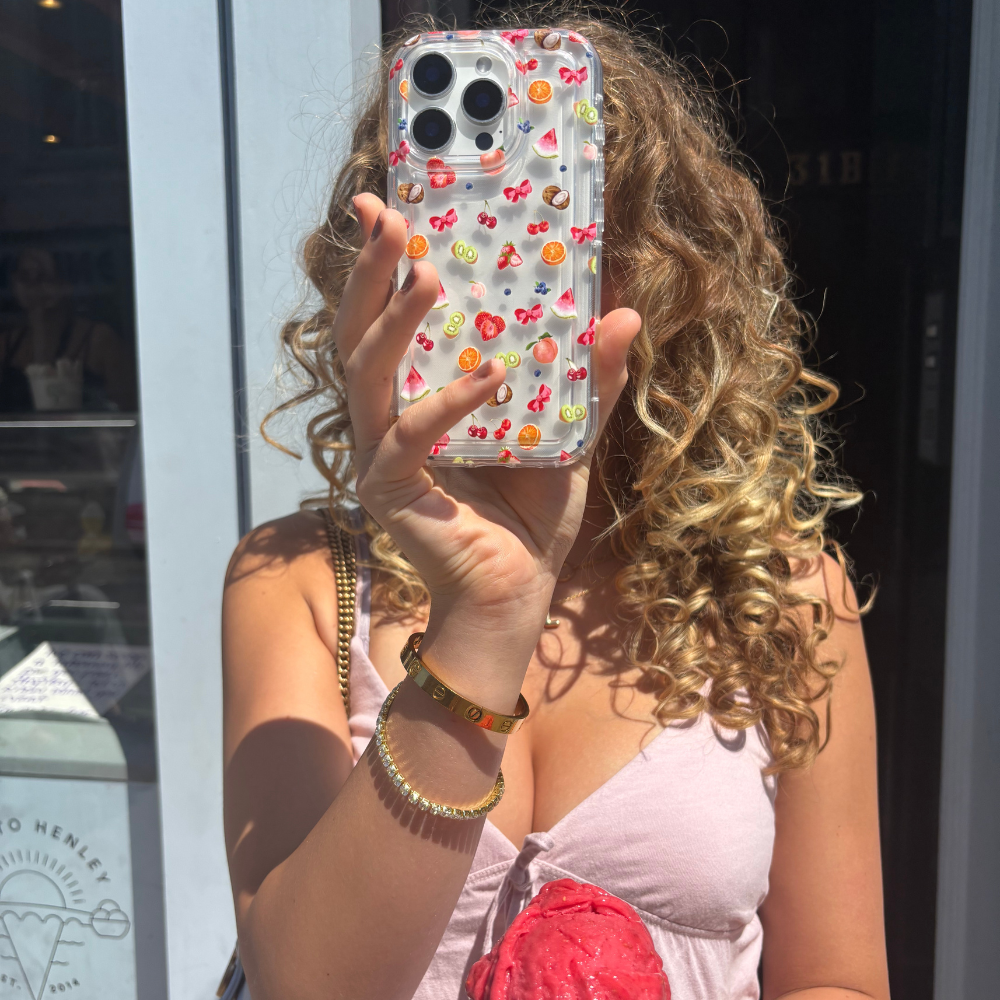 Clear Phone Case - Tutti Fruiti
