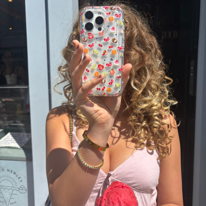 Clear Phone Case - Tutti Fruiti