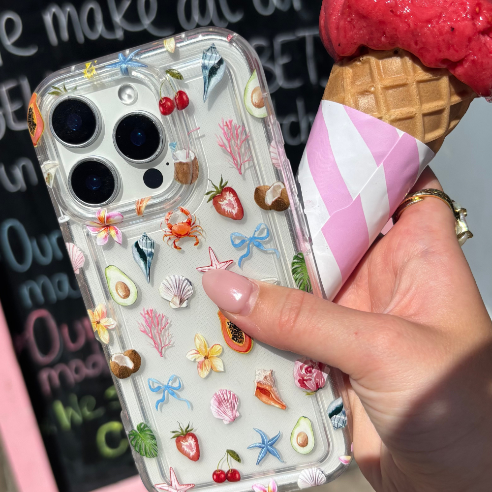 Clear Phone Case - Calypso Club
