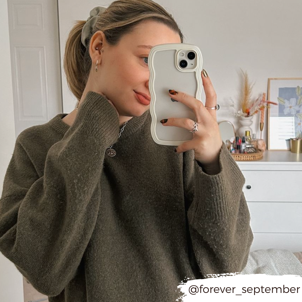taking photo of self