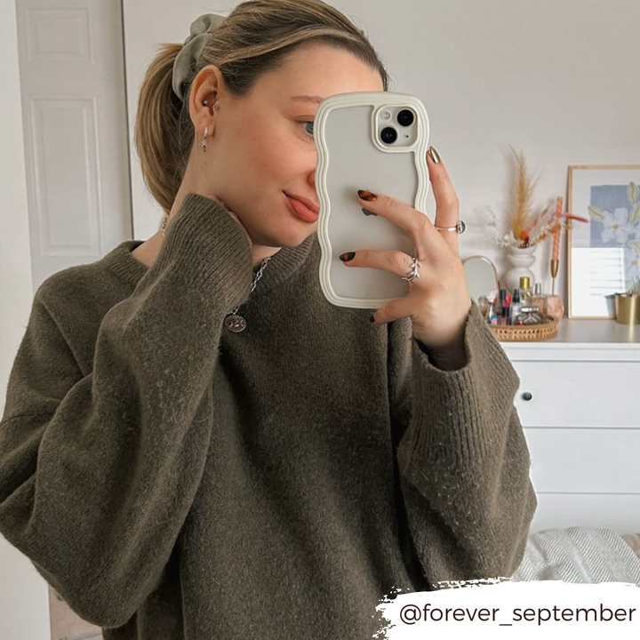 taking photo of self