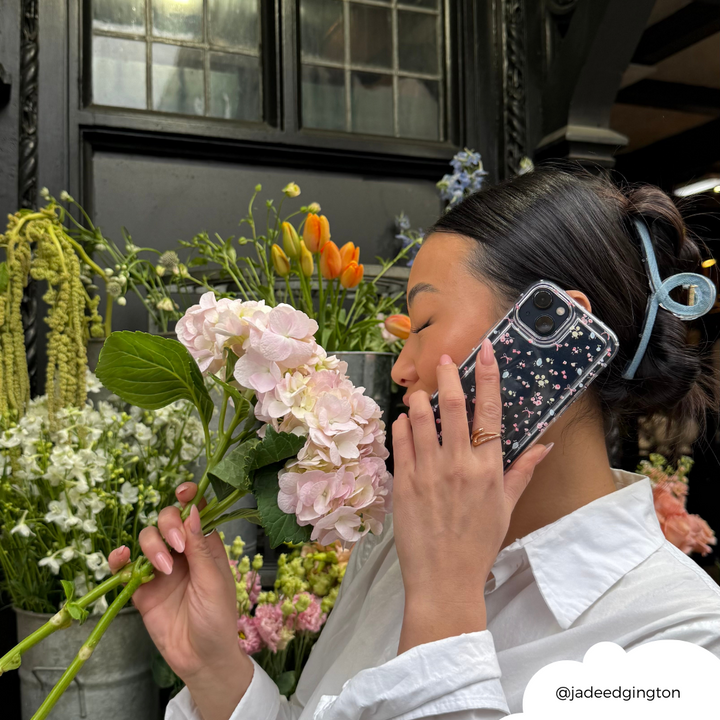 Clear Phone Case - Bows in Bloom