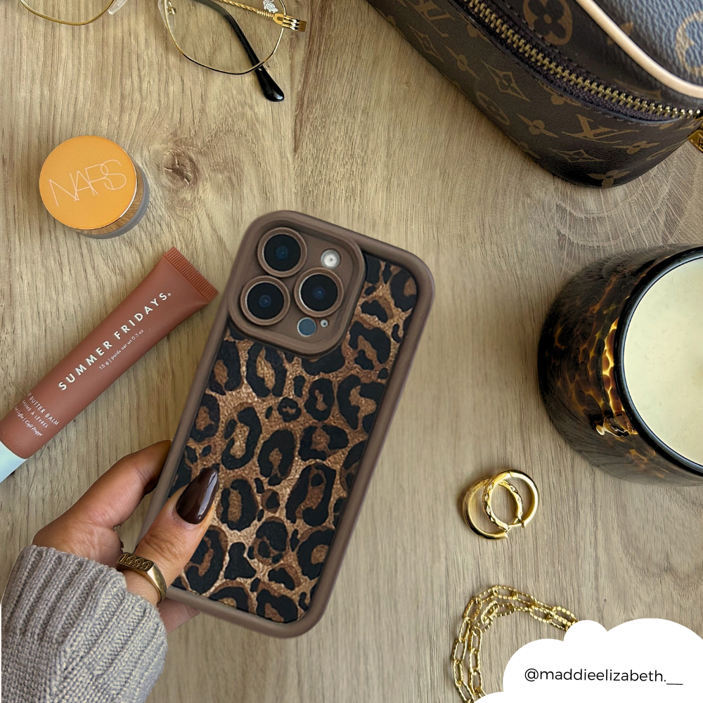 Mocha Leopard Phone Case