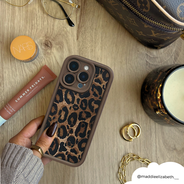 Mocha Leopard Phone Case