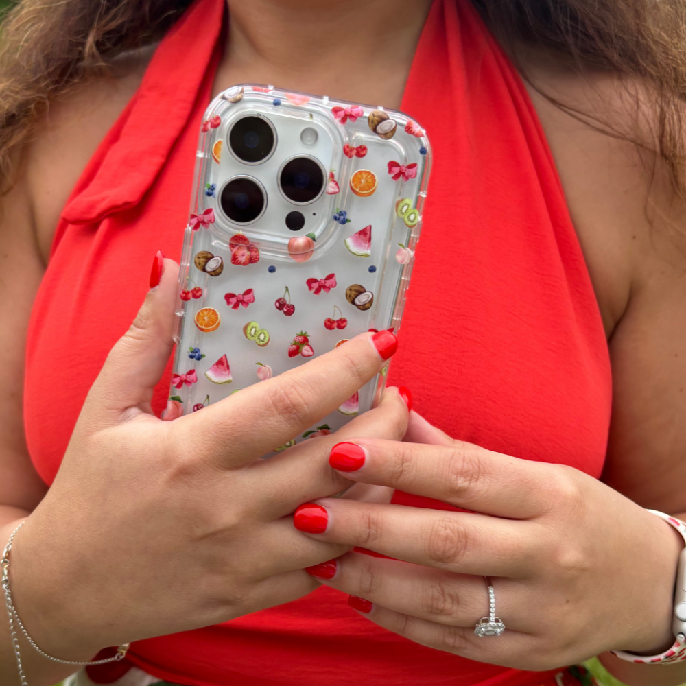 Clear Phone Case - Tutti Fruiti
