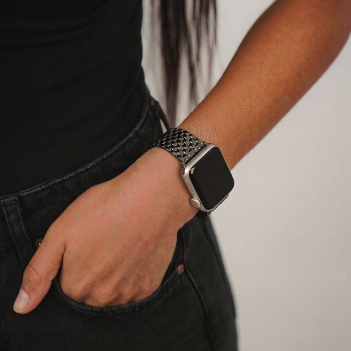 Mermaid Apple Watch Strap - Black