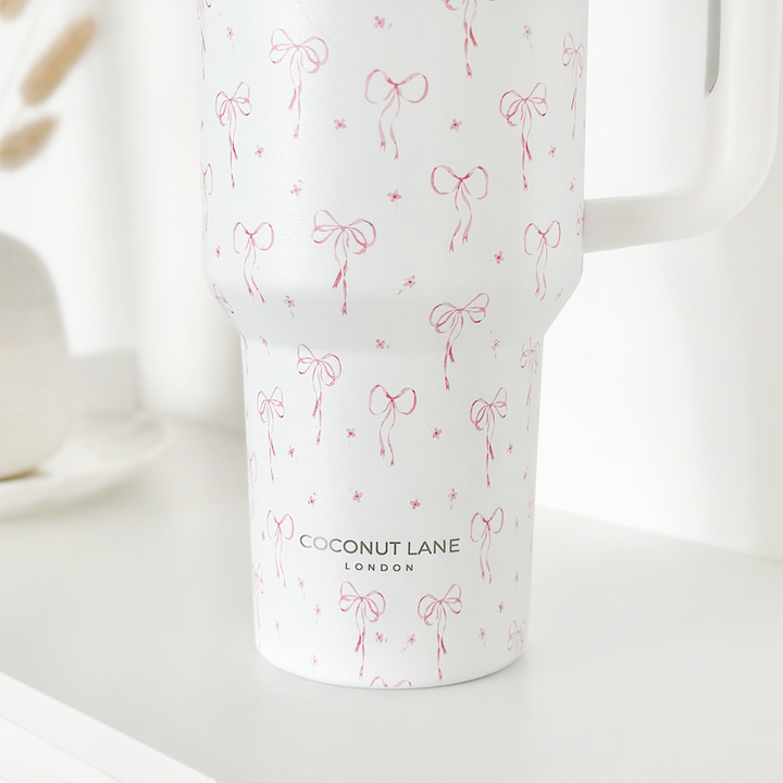 Stainless Steel Tumbler - Dainty Bows