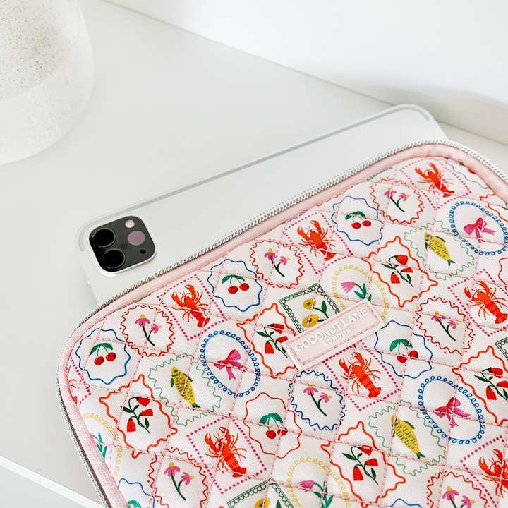 Quilted Dolce Vita iPad Sleeve