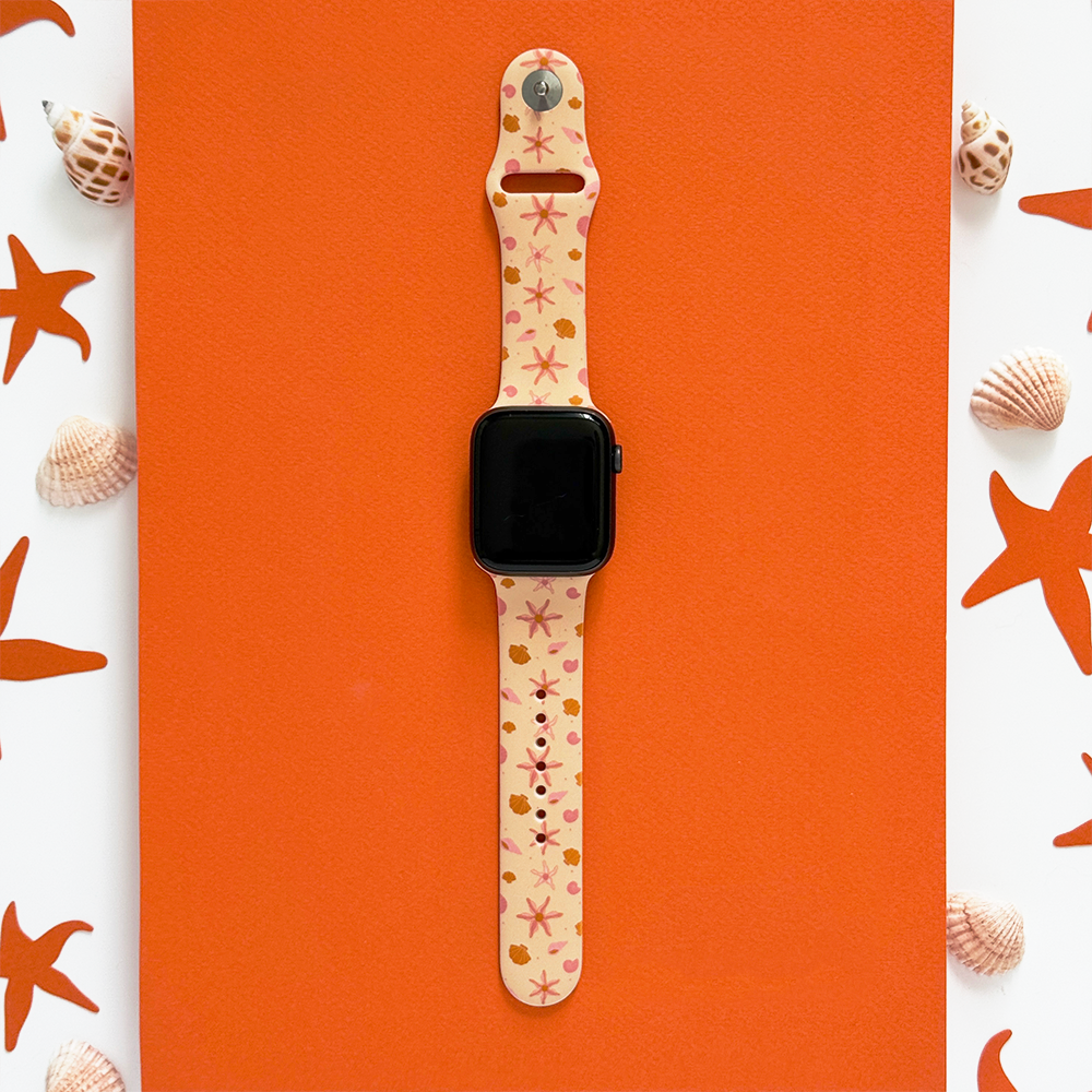 Peachy Beach Apple Watch Strap