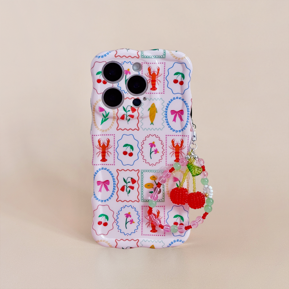 Phone Charm - Red Cherry