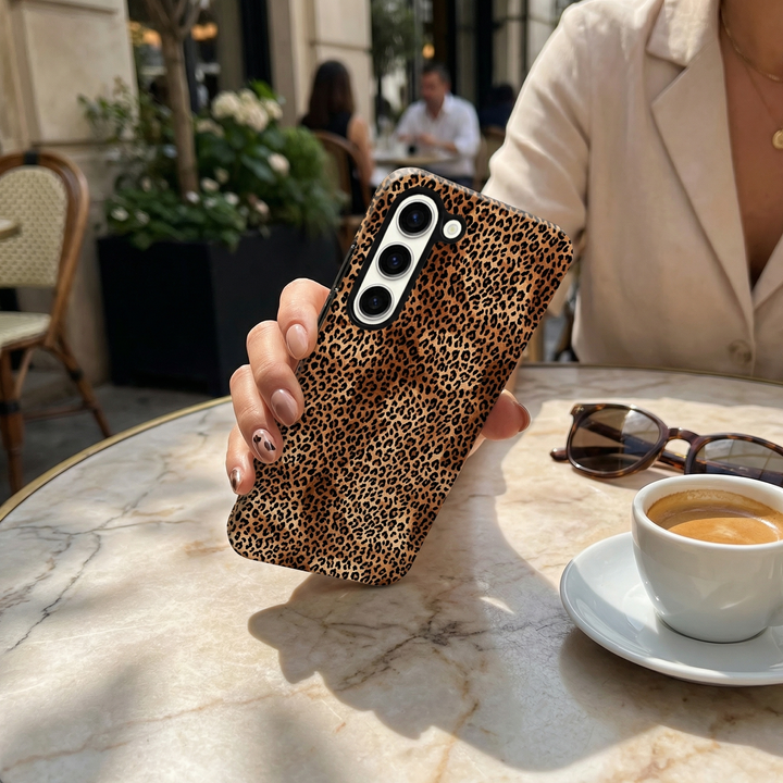 Samsung Tough Phone Case - Leopard