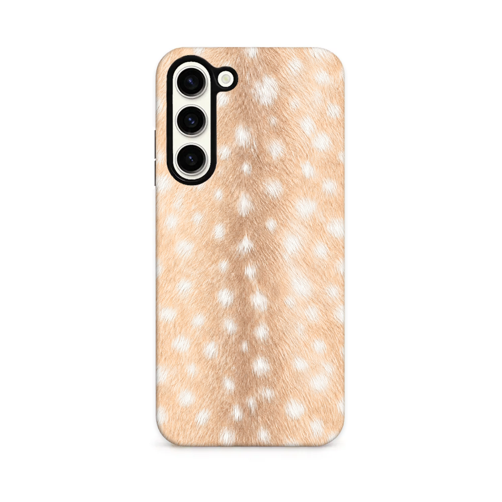 Fawn print tough phone case.