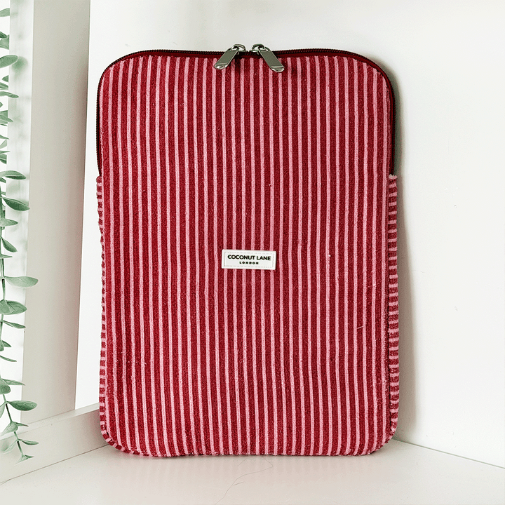 Mulberry Stripes TOWEL iPad Sleeve