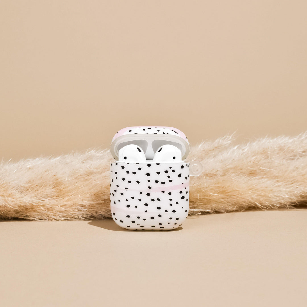 Airpods Case - Pink Dalmatian