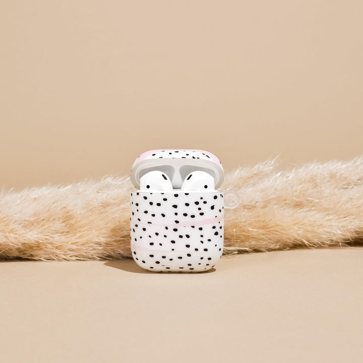 Airpods Case - Pink Dalmatian